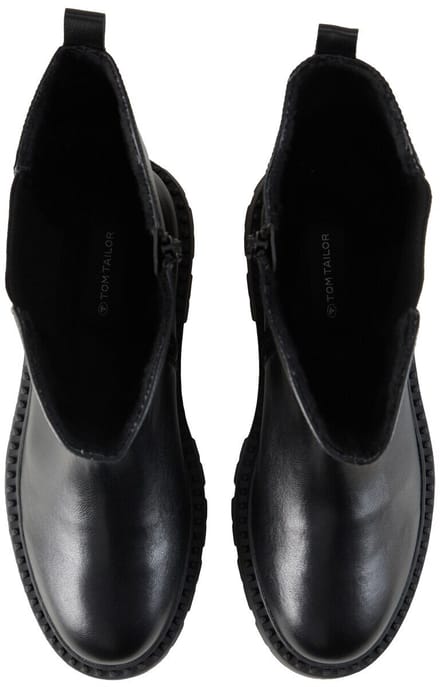 Tom Tailor - Gevoerde laarzen - Maat 41 - black