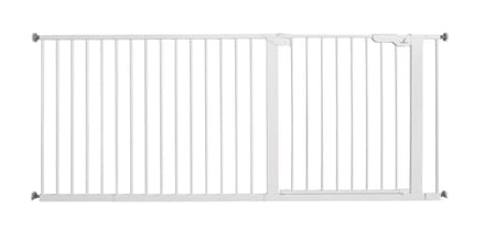 BabyDan Premier Traphekje zonder boren - 177,1 - 183 cm - Klembevestiging - Wit