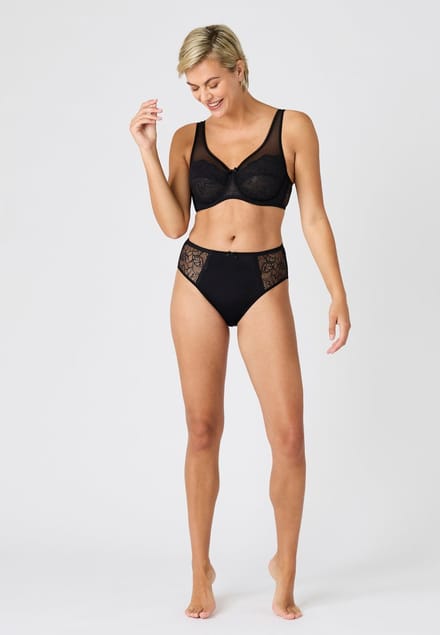 Damart - Maxislip LEA by Damart - Dames - Zwart - 42/44