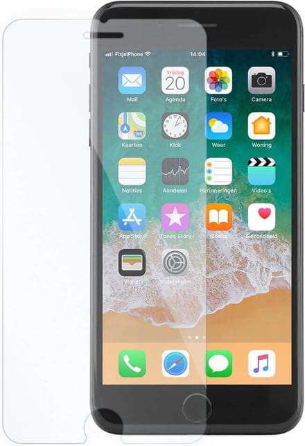 LuxeBass Screenprotector geschikt voor  iPhone 7 Plus - glas scherm - bescherming