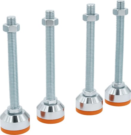 DSIT Set extra hoge stelpoten voor alle serverkasten - serverbehuizing - serverrack