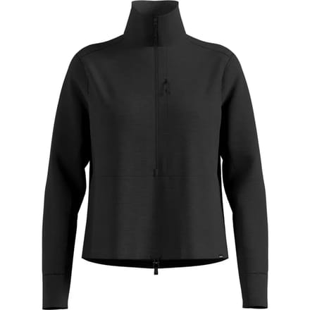 Odlo Grid Fleece Met Halve Rits Blauw S Vrouw