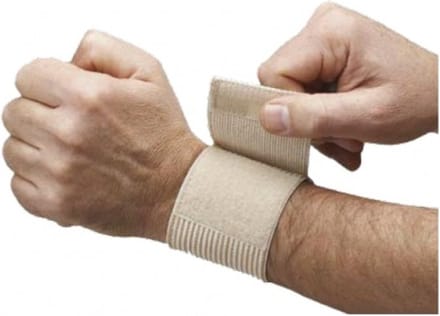 Orione - Elastische polsband met klittenband sluiting - Universeel