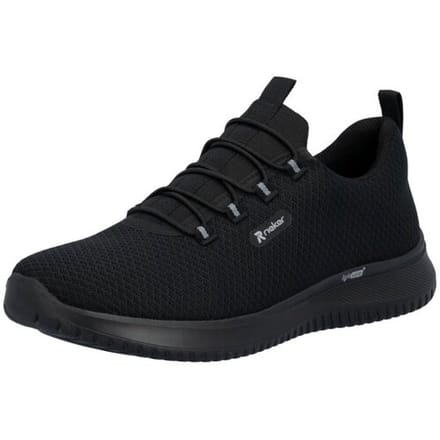 Rieker Heren Instap Sneaker Low B9655-00 Black Blue
