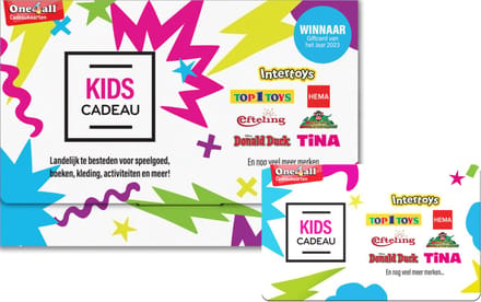 KidsCadeau - Cadeaubon - 30 euro + cadeau-envelop