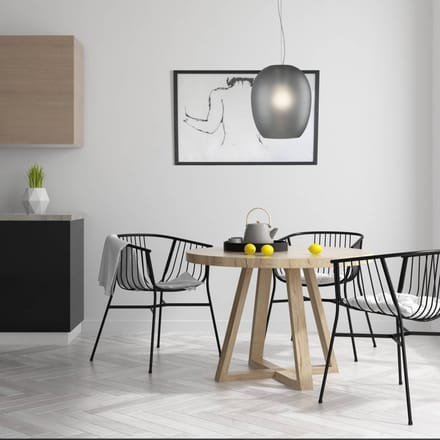 Casablanca Anua hanglamp 1-lamp mat grijs