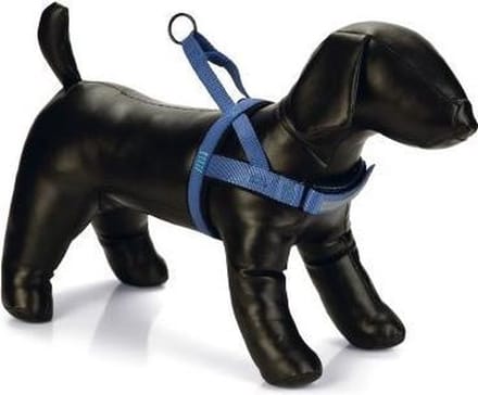 Beeztees Parinca Comfort Hondentuig Nylon Blauw 72 - 90cm x 30 mm