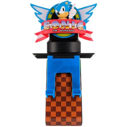 Cable Guys 20cmSEGA: Classic Sonic Light Up Ikon Phone and Device Charging Stand - Miscellaneous Accessoires voor spelconsole