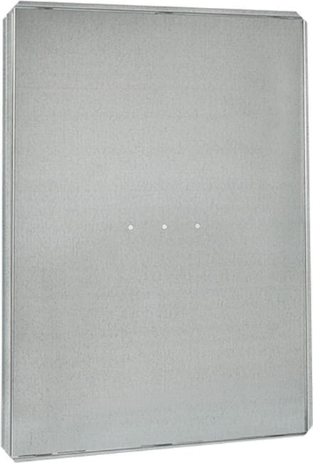 Tegelluik met magneetsluiting 200x200mm gegalvaniseerd