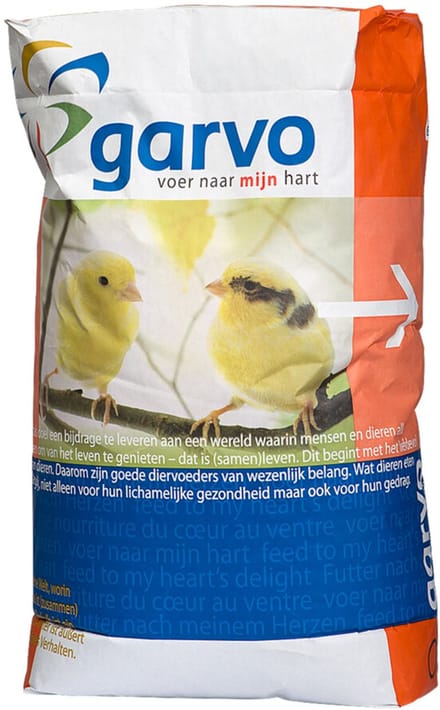 Garvo Kanarievoer Zonder Raap - 20 kg