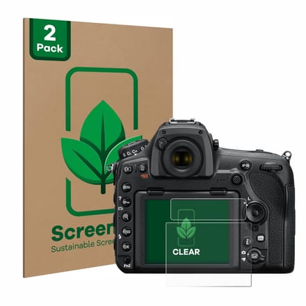 2 Stuks Screenprotector voor Nikon D850 - Hoogwaardige Beschermfolie transparant