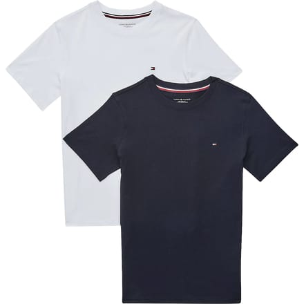 Tommy Hilfiger Cotton Crew Neck T-shirt Junior (2-pack)