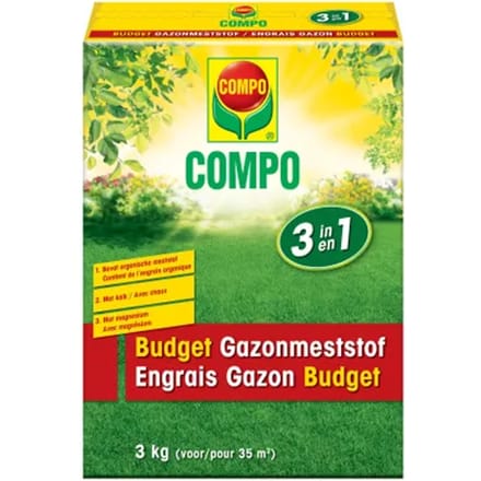 Compo Gazonmeststof Budget + Magnesium 35m² 3kg