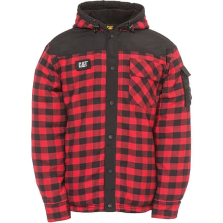 Caterpillar Sequoia Heren Rode Fleece Jas