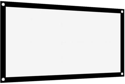 Projector Screen - Portable - 72 Inch 16:9 - 1 Stuks - Binnen En Buiten
