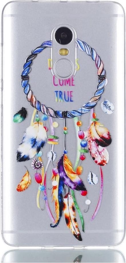 Shop4 - Xiaomi Redmi Note 4 Hoesje - Zachte Back Case Dromenvanger