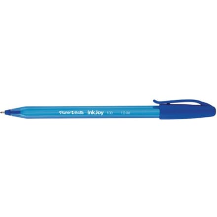 Balpen Paper Mate Inkjoy 100 medium blauw