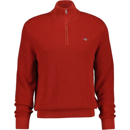 Pull half-zip in waffle knit Gant