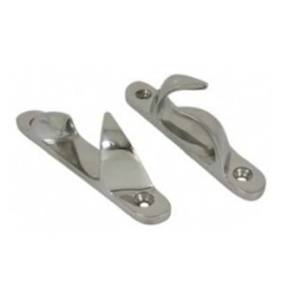 Kikker RVS set - 148x27x28 mm - 2 stuks