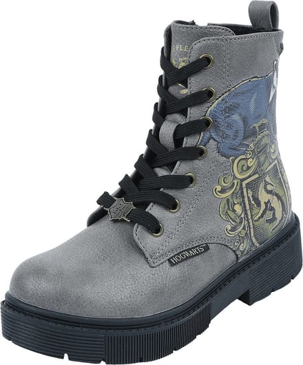 Harry Potter Kids - Hufflepuff Unisex Kinderlaarzen - grijs - EU 33