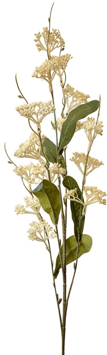 Clayre & Eef Kunstbloem 80 cm Beige Kunststof