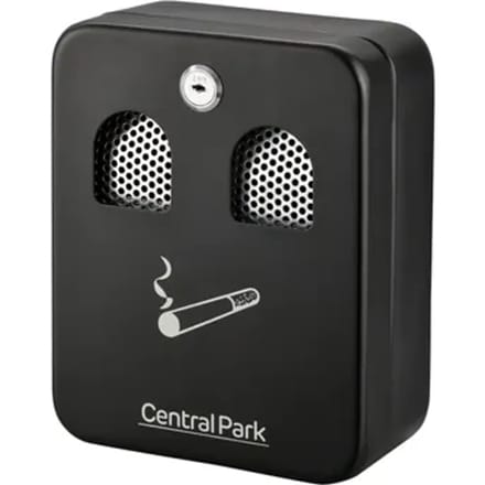 Central Park Wandasbak - Staal - Zwart - 16x20x8,5cm