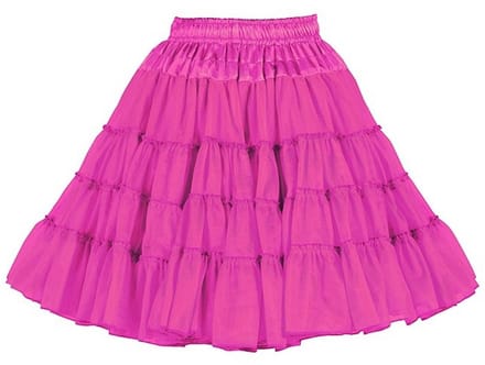 Petticoat/Onderrok/Tutu Deluxe 3-lagig - Roze - One Size