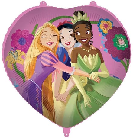 Disney Princess - Folie Ballon - Hart - 43Cm