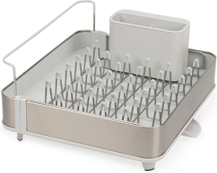 Joseph Joseph - Extended Steel Afdruiprek - Polypropyleen - Zilver -