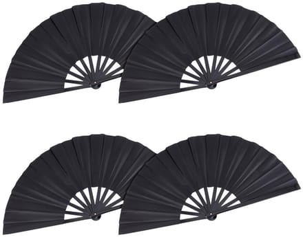 Dailygoods - Set van 4 Opvouwbare Handventilators