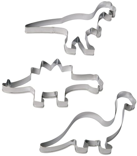 BrandNewCake Uitsteekvormpjes Dinosaurus Set/3