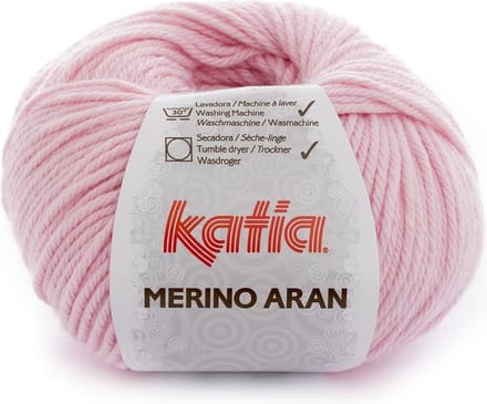 Katia Merino Aran - 67 roze - Merinogaren