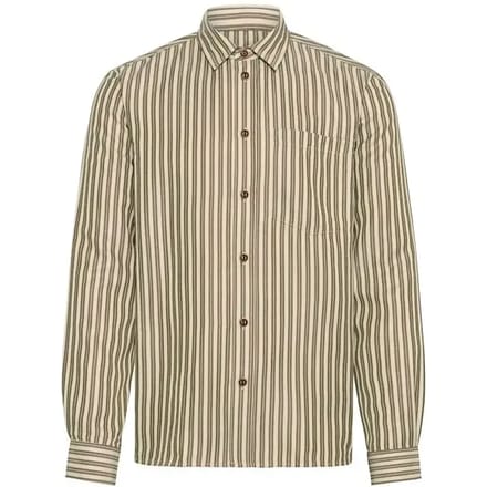 Shirt met lange mouwen Solid Roydon stripe