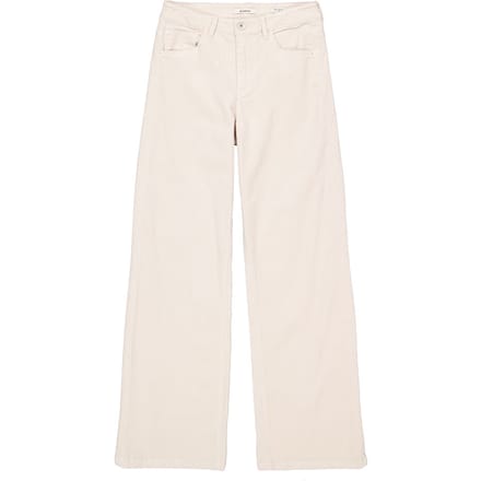 Garcia celia 249 wide corduroy broek gebroken wit