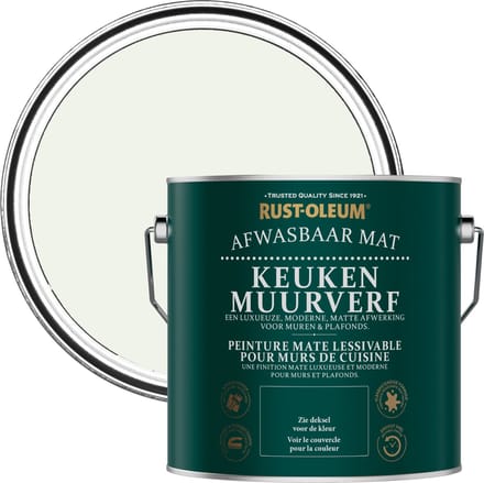 Rust-Oleum Gebroken wit Keuken muurverf - Gestoomde Melk 2,5L