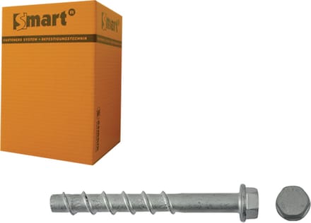 SMART | Betonschroef S-BSZ 8x15x60 Znlamel | 50 st