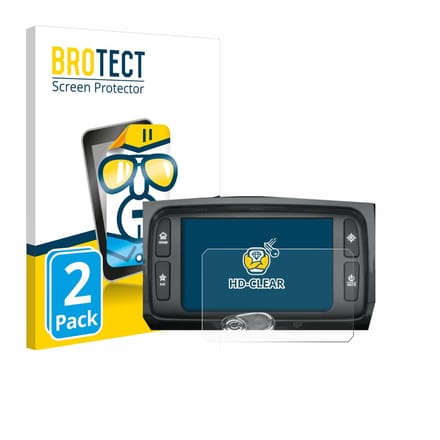 BROTECT - Screenprotector voor Harley Davidson Boom Box 6.5 - Folie Beschermfolie transparant 2 Stuks