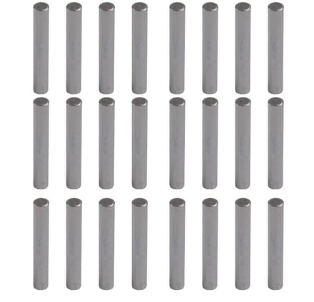 Allecta - Cilinderstift 6x40 mm roestvrij staal - Set van 24 stuks