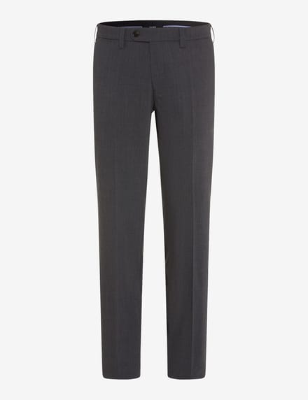 Eurex Heren Flatfrontbroek  Style JAN MID GREY, mediumgrijs, maat 60