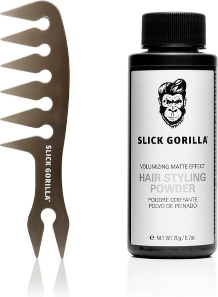 Slick Gorilla Hair Styling Powder 20 gr. + Texture Comb