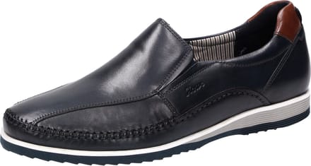 Sioux - HAJOKO-700 - Instappers - Kleur: Blauw - Maat: 46.5