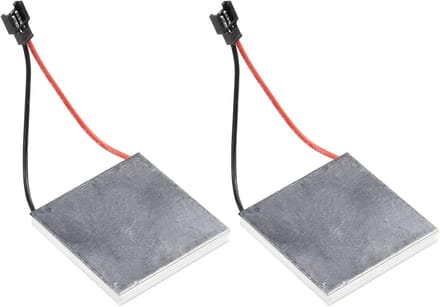 2x Hoge Kwaliteit Thermo-elektrische Module voor Houtkachel Ventilator - Vervanging