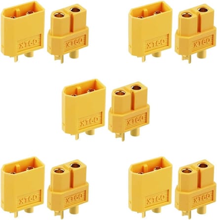 5 Paar XT60 Batterij Connectoren Set voor Lipo en RC Toepassingen
