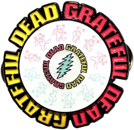 Grateful Dead - Spinning Emblem - Pin
