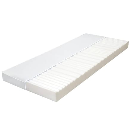 vidaXL - Matras - 7 - Zone - 10 - cm - PU-schuim - H2 - H3 - 140x200 - cm