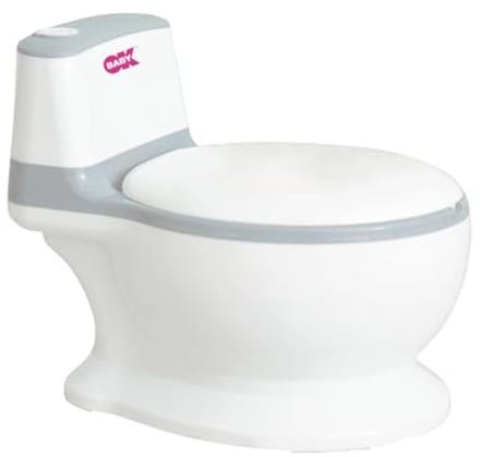 Mini WC voor Kinderen – Potje met Spoelgeluid en Deksel, Antislip Basis, 18+ Maanden