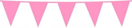 Wefiesta Vlaggenlijn 10 Meter Polyetheen Roze