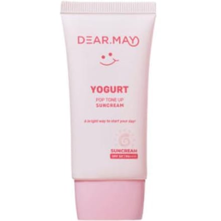 Dearmay Yoghurt Pop Tone-Up Zonnebrandcrème 50ml SPF50+PA++++ (3 opties) 1PCS white