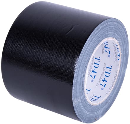 TD47 Professional Gaffa Tape 100mm x 25m Zwart