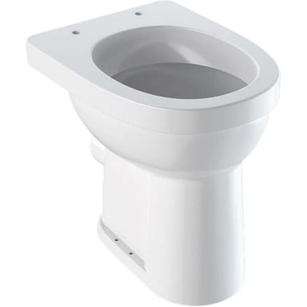Geberit Renova Nr. 1 Comfort stoeltoilet, verhoogd, barrièrevrij, 6 l, staand, horizontale afvoer, 218510000